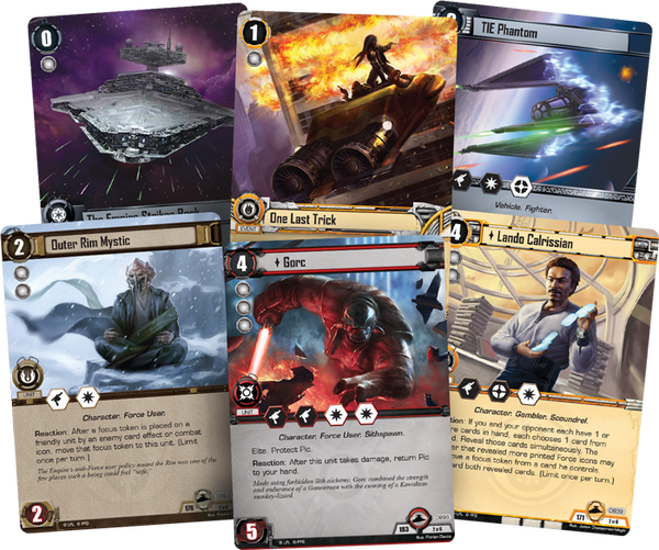 Star Wars LCG offers imperial Entanglements Expansion box