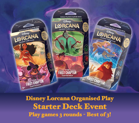 DISNEY LORCANA - Starter deck event