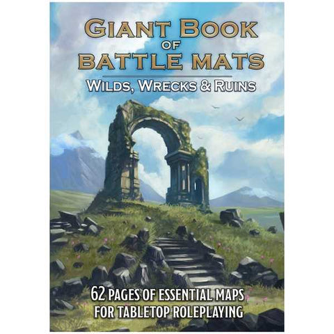 The Giant Book of Battle Mats - Wilds, Wrecks & Ruins