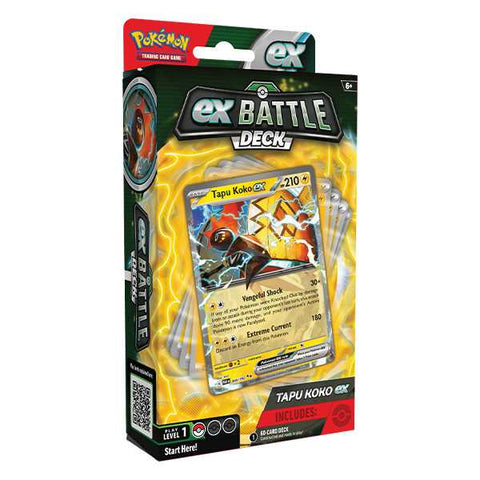 EX Battle decks - Tapu Koko/Iron leaves