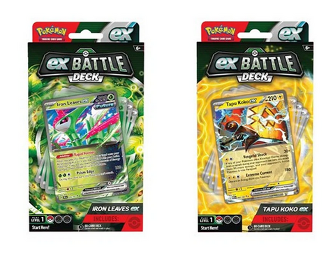 EX Battle decks - Tapu Koko/Iron leaves