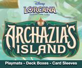 ARCHAZIA’S ISLAND - Playmats , Deck Boxes & Sleeves