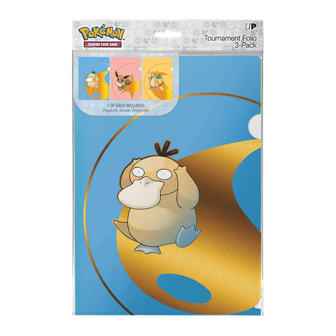 Pokémon Tournament Folios 3-Pack - Psyduck, Eevee, and Dragonite (Series 2)