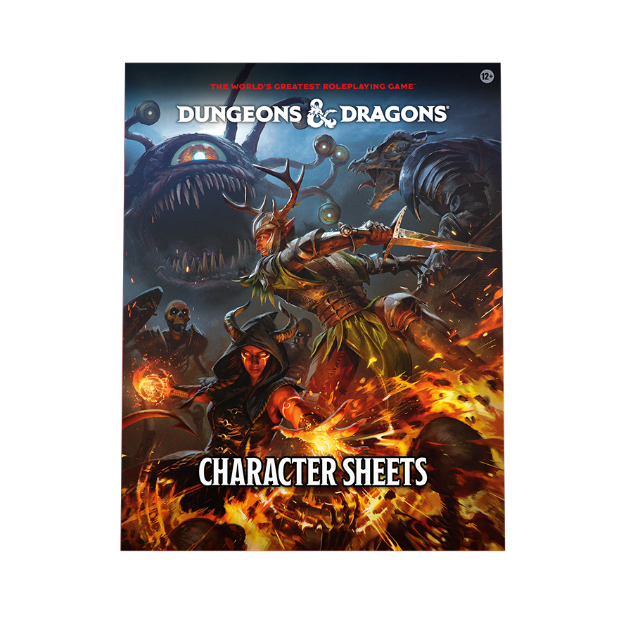 Dungeons & Dragons 2024 Character Sheets Gaming