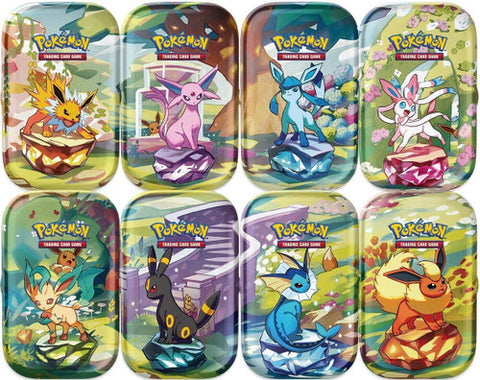 SCARLET & VIOLET 8.5 - Prismatic Evolution Mini tins