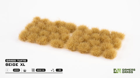 Dense Beige XL Tufts (12mm)