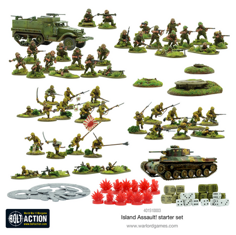 ISLAND ASSAULT! - Bolt Action starter set