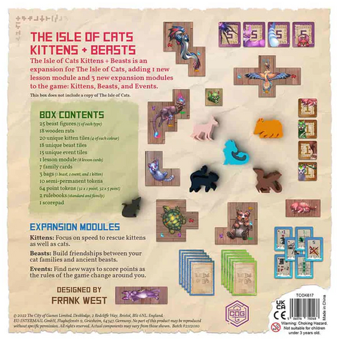 ISLE OF CATS - Kittens and Beasts Expansion