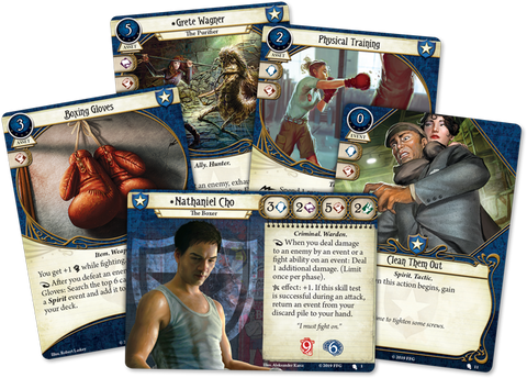 NATHANIEL CHO - Investigator Starter Deck: Arkham Horror LCG Exp.