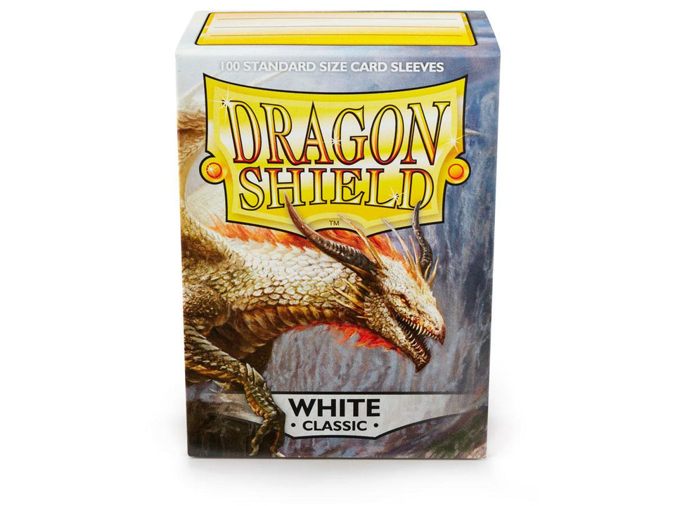 Dragon Shield Japanese (Yu-Gi-Oh Size) Card Sleeves Box - Matte White [10  packs]